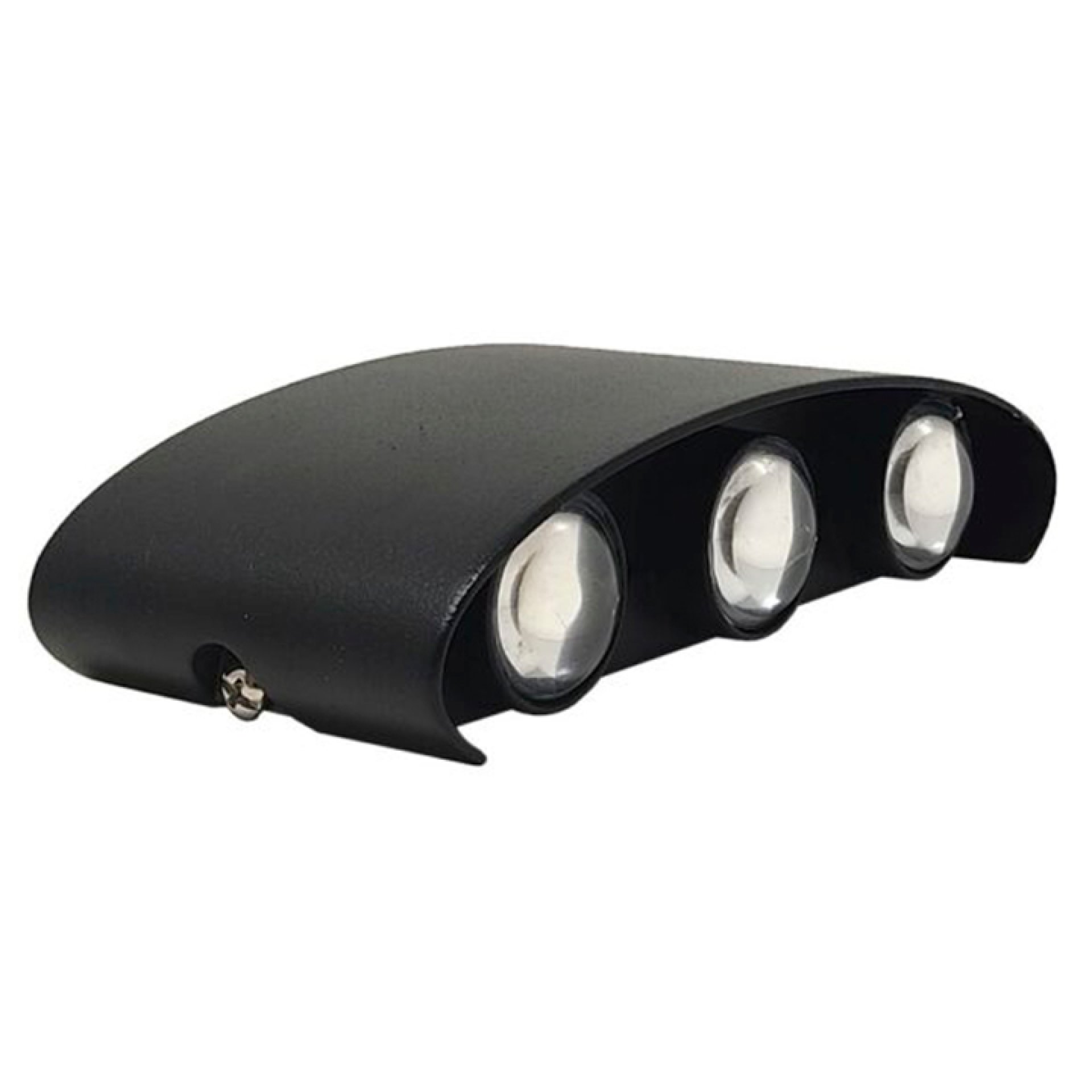 APLIQUE LED 6 WATTS NEGRO Y BLANCO