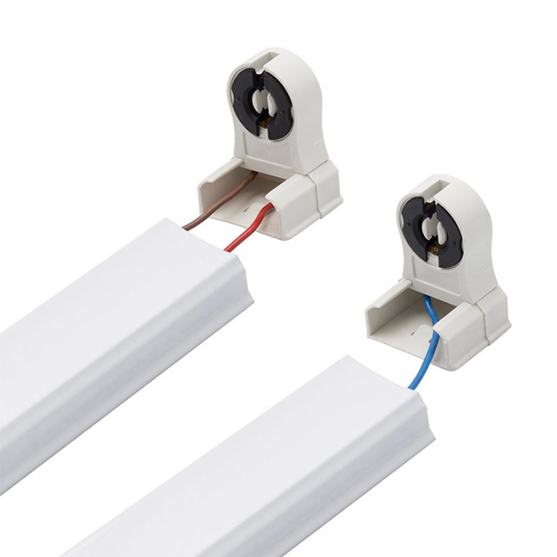 CANOA METALICA PARA 1 TUBO LED DE 120CM