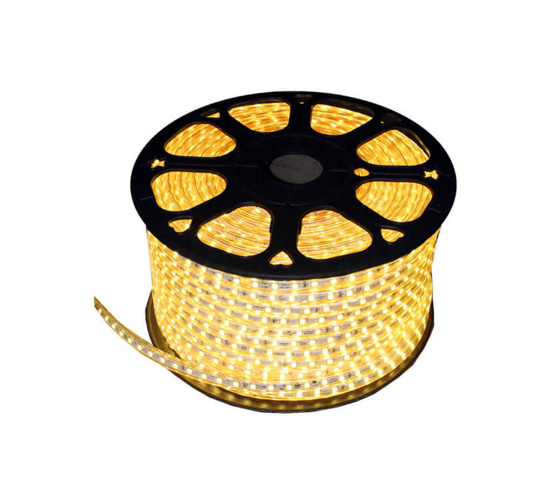 CARRETA MANGUERA LED LUZ CALIDA 100 METROS