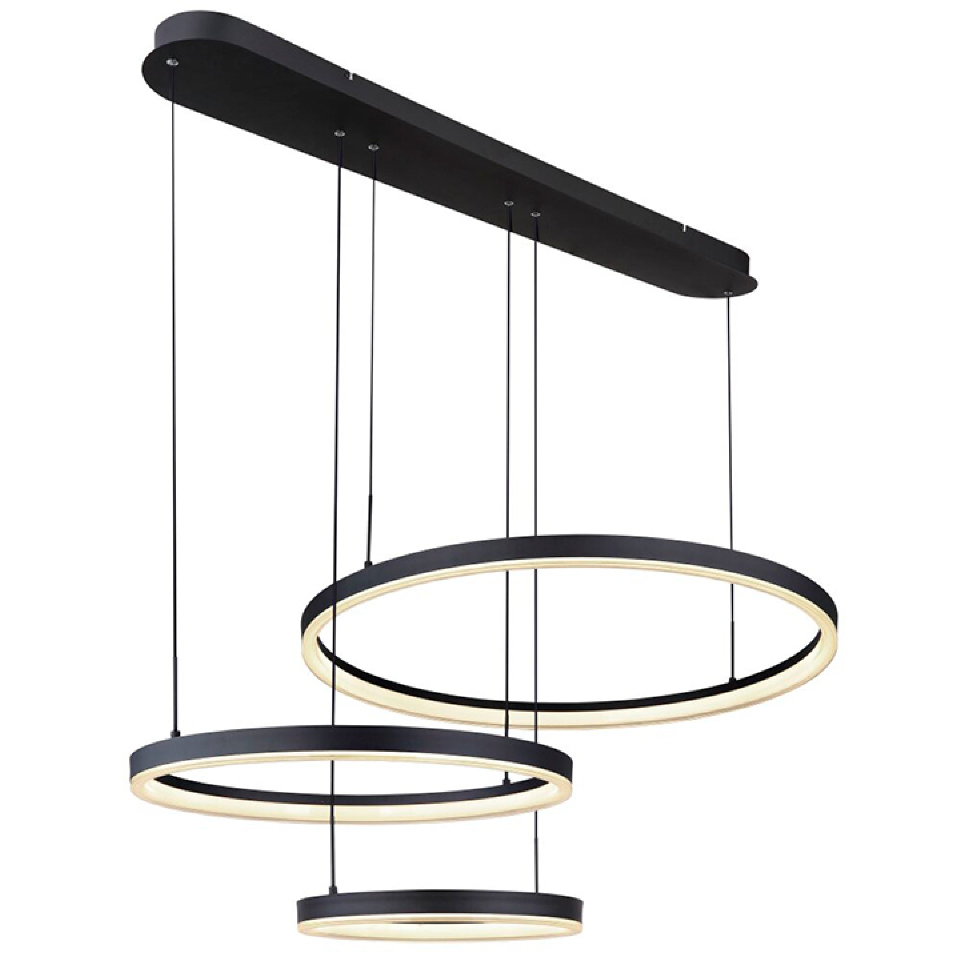 LAMPARA LED ARO TRIPLE 135 WATTS LUZ MIXTA